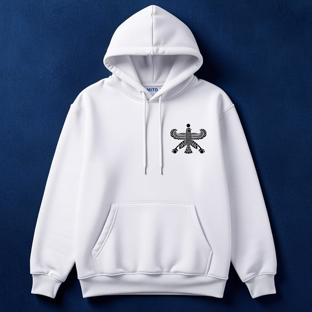 hoodie3 هودی طرح عقاب شاهی نماد ایرانی - تصویر 1